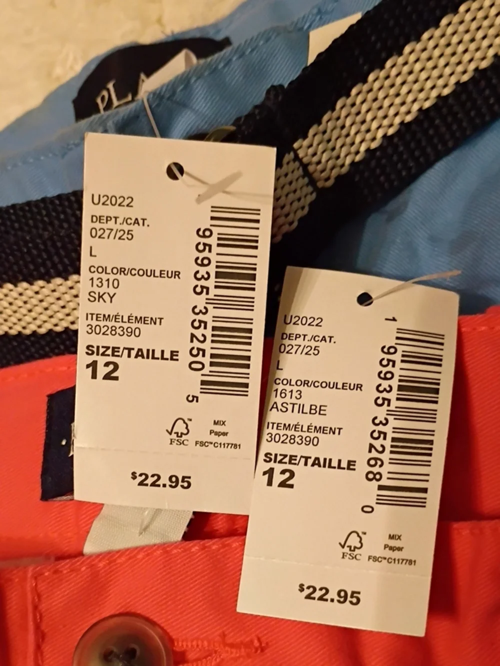 2/Bundle The Children Place Shorts
